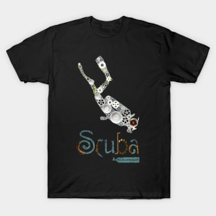 SCUBA Diving - Original SteamPunk Design T-Shirt